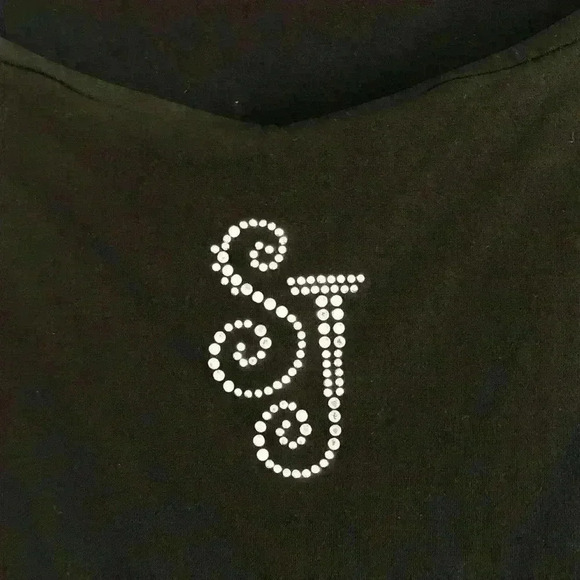 St John Sport by Marie Gray Tank with Jewels Size L - Picture 5 of 5